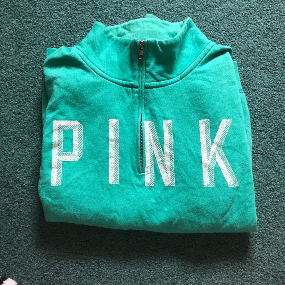 Victoria’s Secret Pink half zip sweatshirt